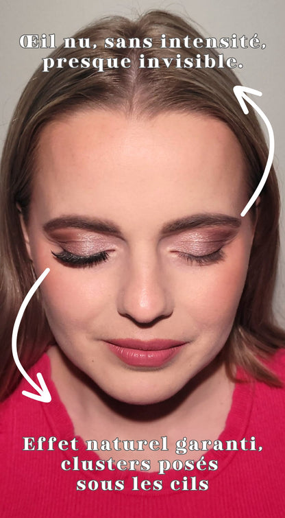 Kit complet Cils Auto-Adhésifs.